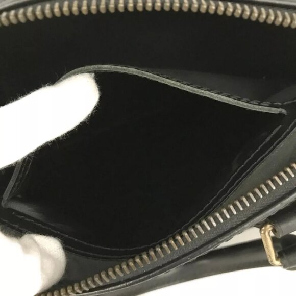 💎✨Authentic✨ Louis Vuitton Black Epi Leather Speedy 30 Satchel Bag - Picture 14 of 16